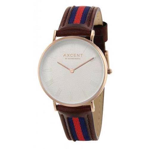 Image of Axcent of Scandinavia Career rosa forgyldt rustfri stål Quartz Unisex ur, model IX5720R-07